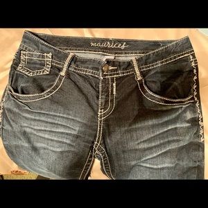 Dark maurices jeans